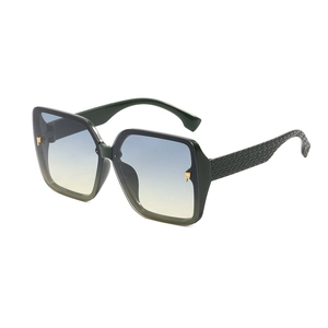 Square Sunglasses Oversized Frame PC Material Gradient Lens UV Protection Fashion Streetwear For Women Classic Outdoor