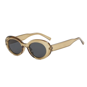 Retro Oval Sunglasses PC Frame UV400 Protection For Travel Outdoor Fashion Trendy Vintage Sun Glasses Unisex Casual