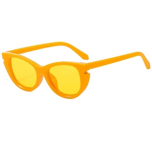 Retro Cat Eye Sunglasses Vintage Small Frame PC UV400 Protection Outdoor Travel Fashion Eyewear For Women Men