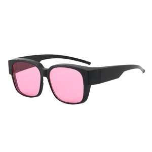 Mode Quadratische Sonnenbrille PC Rahmen UV400 Schutz Outdoor Reise Retro Stil Für Herren Und Damen Große Brillen