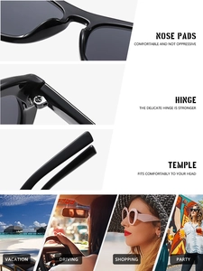 Vue détaillée des lunettes de soleil pilote avec charnières solides et scènes de vie