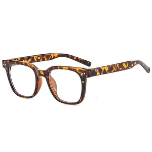 Classic tortoise shell square sunglasses with retro rivet accents on a white background