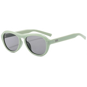 Lunettes De Soleil Pilote Monture PC Protection UV400 Mode Rétro Petite Monture Pour Voyage En Plein Air Streetwear Unisexe