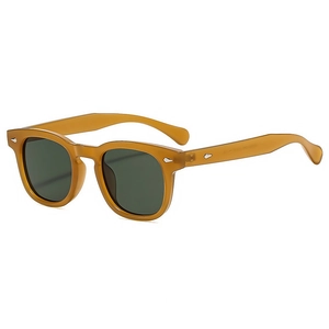 Retro Square Sunglasses For Men And Women Classic PC Frame AC Lens UV400 Protection Vintage Ins Style Fashion Eyewear