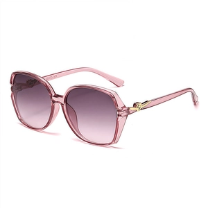 Oversized Square Sunglasses For Women Fashion PC Frame UV400 Gradient Lens Retro Classic Style Outdoor Sun Protection