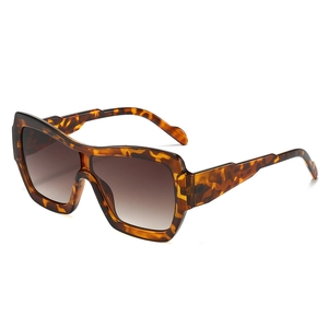 Retro Oversized Irregular Sunglasses PC Frame UV400 Protection Fashion Trendy Eyewear For Outdoor Travel Street Style