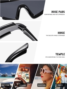 Detailed close-up of ergonomic nose pads, durable hinges, and outdoor wearing scenes