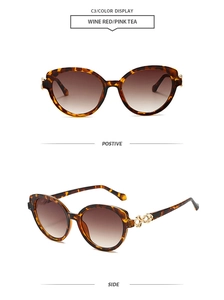 Détail de lunettes à monture écaille avec décor métallique infini doré sur la branche