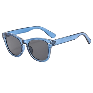Retro Square Sunglasses Large Frame PC Material UV400 Protection Metal Rivet Decor For Men Women Outdoor Driving Fashion