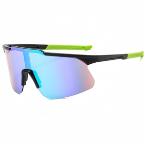 Lunettes De Soleil Cyclisme Monture PC Verres Miroir Sport De Plein Air Coupe Vent Protection UV Pour Hommes Femmes
