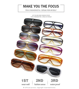 Collection of retro aviator sunglasses in twelve assorted colors and vintage styles