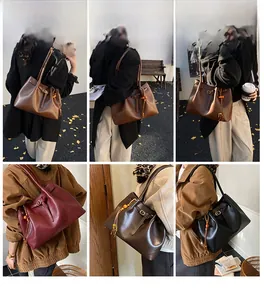 Détails de sacs cabas vintage en quatre couleurs avec glands décoratifs et perles