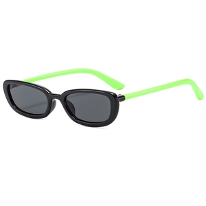 Retro Oval Sunglasses Vintage Narrow PC Frame UV400 Protection AC Lens Fashion Eyewear For Outdoor Streetwear Party Unisex