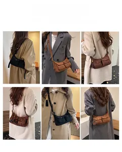 Detail showing versatile crossbody styling with leopard print bag and tassel charm accessory