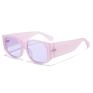 Retro Square Sunglasses PC Thick Frame UV400 Protection Fashion Outdoor Travel Eyewear For Women And Men