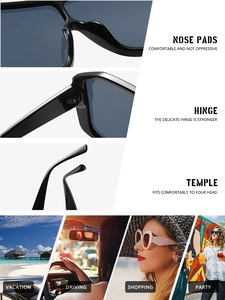 Detail of reinforced metal hinges and ergonomic temples on black cycling sunglasses