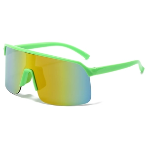 Sports Sunglasses Oversized Shield Cycling Goggles PC UV400 Protection Windproof Outdoor Driving Fashion For Men Women