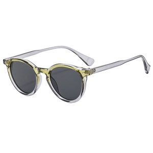 Round Retro Sunglasses Vintage UV400 Protection PC Frame AC Lens Rice Nail Rivets Fashion Eyewear For Men Women
