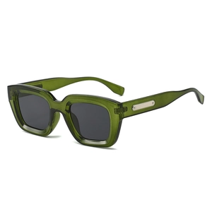Lunettes De Soleil Carrées Vintage Femmes Hommes Rétro Monture PC Protection UV400 Mode Voyage Conduite Extérieur