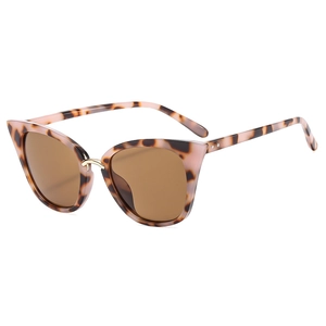 Cat Eye Sunglasses Vintage Retro Style UV400 Protection PC Metal Frame Eyewear For Outdoor Travel Street Fashion
