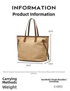 Detail showing deep brown leopard tote dimensions 36x30x18cm with side metal buckles