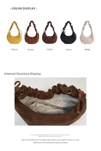 Detailansicht der Cord-Tasche mit gefaltetem Griff und Innenfutter mit Reißverschluss