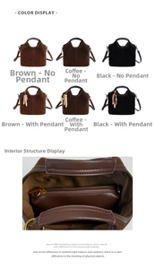 Détails du compartiment intérieur zippé spacieux et options de couleurs du sac fourre-tout