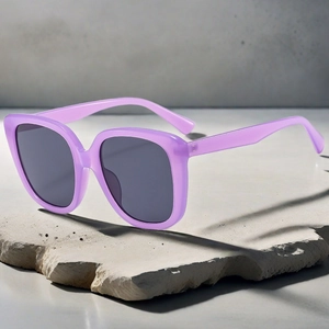 Oversized Square Sunglasses For Women Fashion UV400 Protection PC Frame AC Lens Candy Color Y2K Style Eyewear