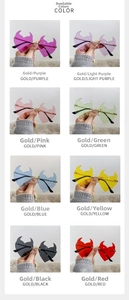 Detail of devil horn heart sunglasses in 8 assorted colors with frameless gold metal trim