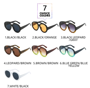 Detailed comparison of aviator style oversized sunglasses in seven stylish color options