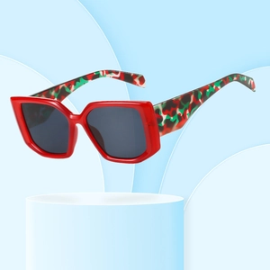 Fashion Square Big Frame Sunglasses Candy Colors PC Material UV400 Protection For Women Men Trendy Retro Ins Style