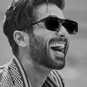 Fashionable oversized square black frame sunglasses with dark lenses for a bold trendy look