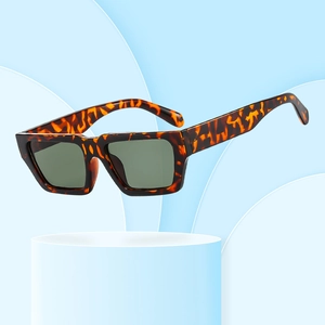 Lunettes De Soleil Carrées Rétro Petite Monture Matériau PC Protection UV400 Mode Vintage Hommes Femmes Outdoor