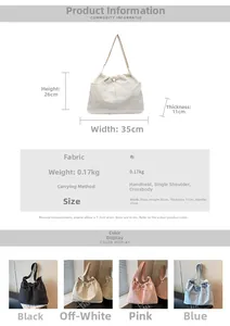 Detail of waffle-textured canvas tote bag showing drawstring closure and spacious compartments