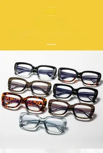 Detailed collection of vintage square eyewear frames in multiple colors and finishes