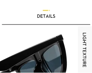 Close-up of sleek black cat-eye sunglasses featuring light texture and polished frames