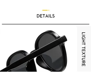 Detailed macro view of heart-shaped black sunglasses with light and sleek texture