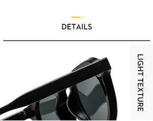 Détail de la charnière noire polie et de la finition brillante des lunettes rétro