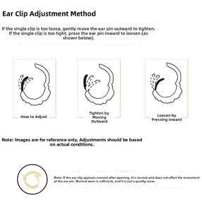 Guide détaillé pour ajuster la tension des boucles d'oreilles créoles dorées avec schémas