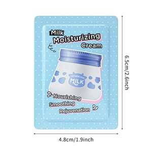 Laikou Milch-Feuchtigkeitscreme Beutel 4.8x6.5cm für nährende und glatte Hautpflege
