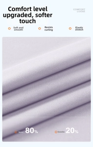 Detailed macro view of breathable high-stretch lavender nylon and spandex fabric texture