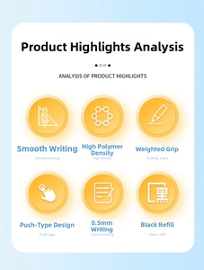 Detailed specifications of the 0.5mm retractable bamboo ballpoint pen with black ink