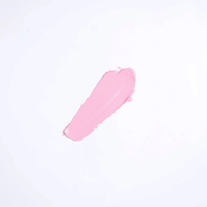 Macro view of smooth pink cherry blossom clay mask texture with high spreadability
