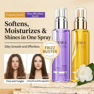 Haar Ätherisches Öl Spray Glättend Anti-Frizz Reparierend Pflegend Pflanzenextrakte Duft Für Trockenes Haar