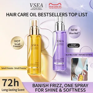 Pflegendes Haaröl-Spray Set in Freesie und Bluebell Düften gegen Frizz und Trockenheit