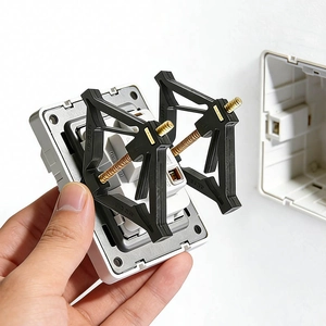 Wall Box Repairer Device Adjustable Support Rod For Switch Socket 86 Type Cassette Fixer Plastic And Metal Hardware