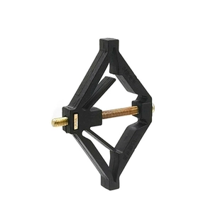 86 Type electrical back box repairer with brass screw rod and black diamond frame