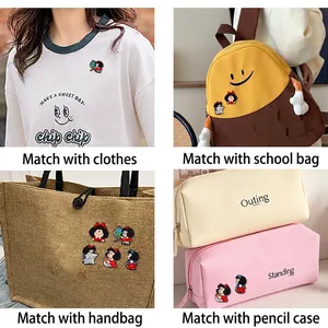 Lot de pins émaillés Mafalda classique sur vêtements et sacs pour un style décoratif