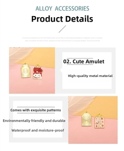 Detailed view of lucky cat alloy charms for DIY keychains and creative bag accessories.