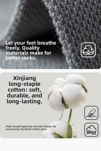 Macro detail of breathable grey Xinjiang long-staple cotton mesh fabric for men's socks